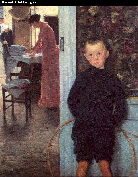 Mathey, Paul Woman Child in an Interior